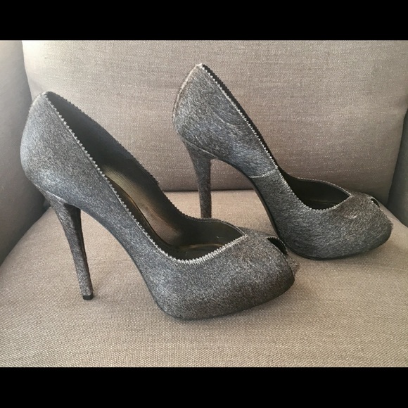 Stuart Weitzman Victoria Peep Toe Pump 9.5 - Picture 3 of 8